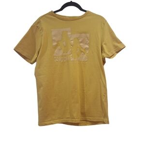 KAPPA Logo Yellow Graphic T-Shirt Men's Size Medium GUC